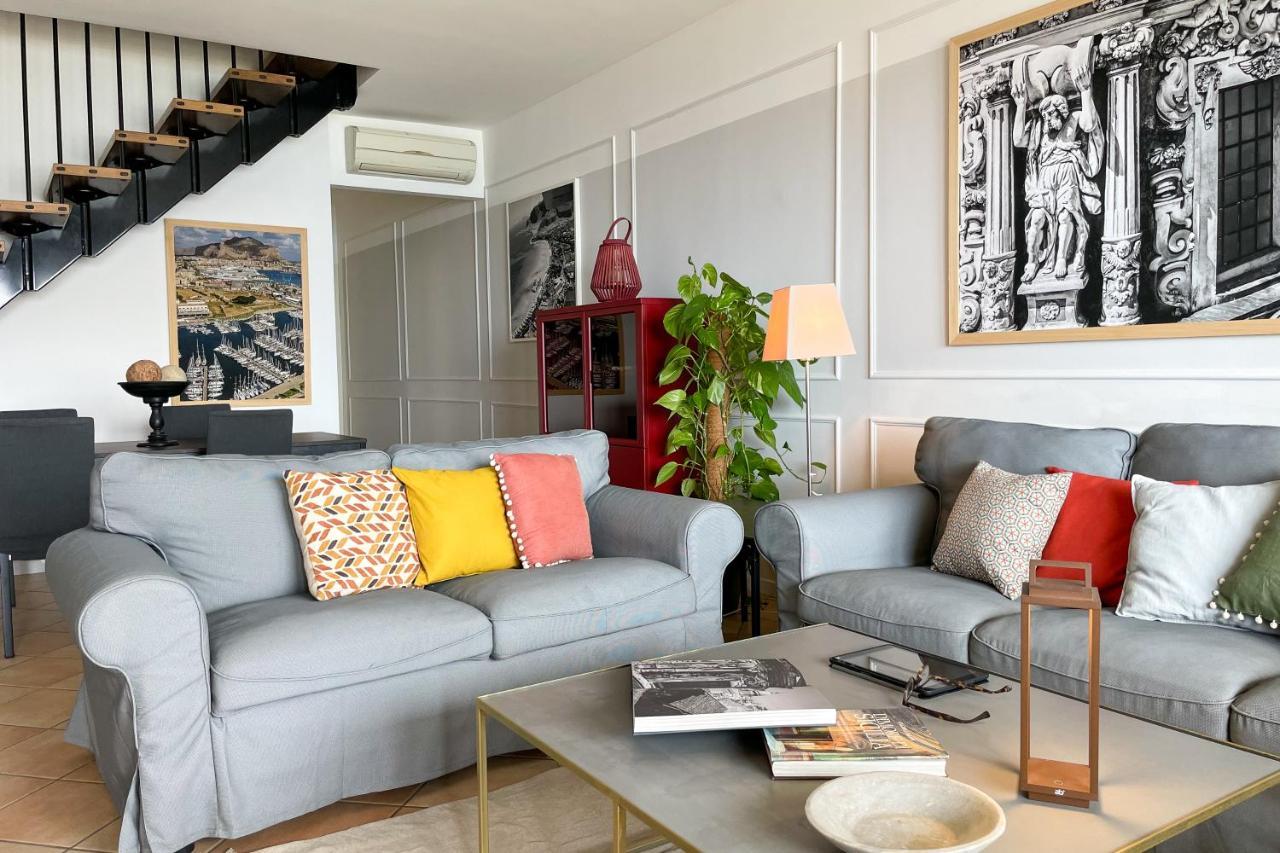 Mondello In Terrazza By Domusicily Apartman Kültér fotó