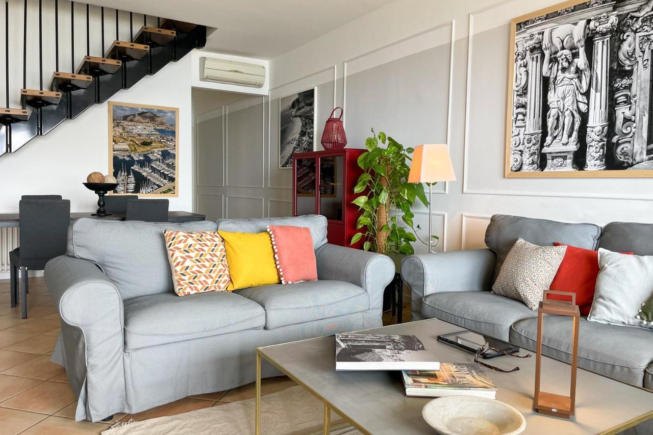 Mondello In Terrazza By Domusicily Apartman Kültér fotó